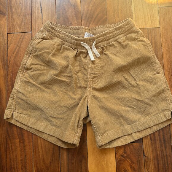 Bear Bottom Men's Corduroy Drawstring Shorts - Small - Khaki - Brown - Picture 1 of 3